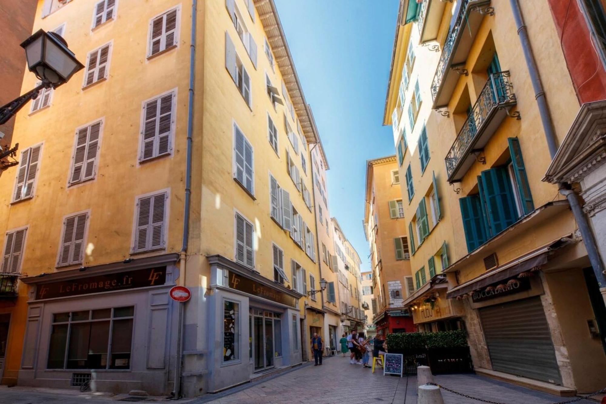 06A2 - Heart Of Old Nice Beautiful Renovated Apartment Exterior foto